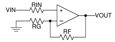 Schema - Texas Instruments Amplificatori operazionali audio RC4580